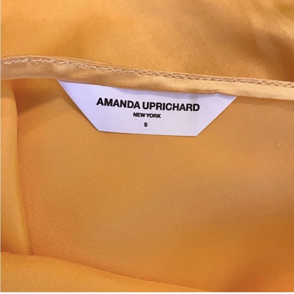 Amanda Uprichard Samba Silk Maxi Gown Dress  Size Small - Picture 7 of 10